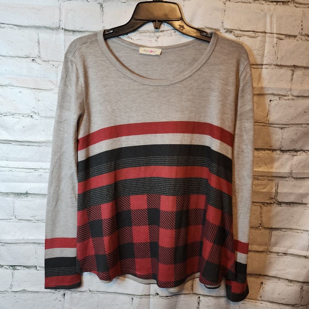Phil Love Women's Long Sleeve Boutique Shirt
